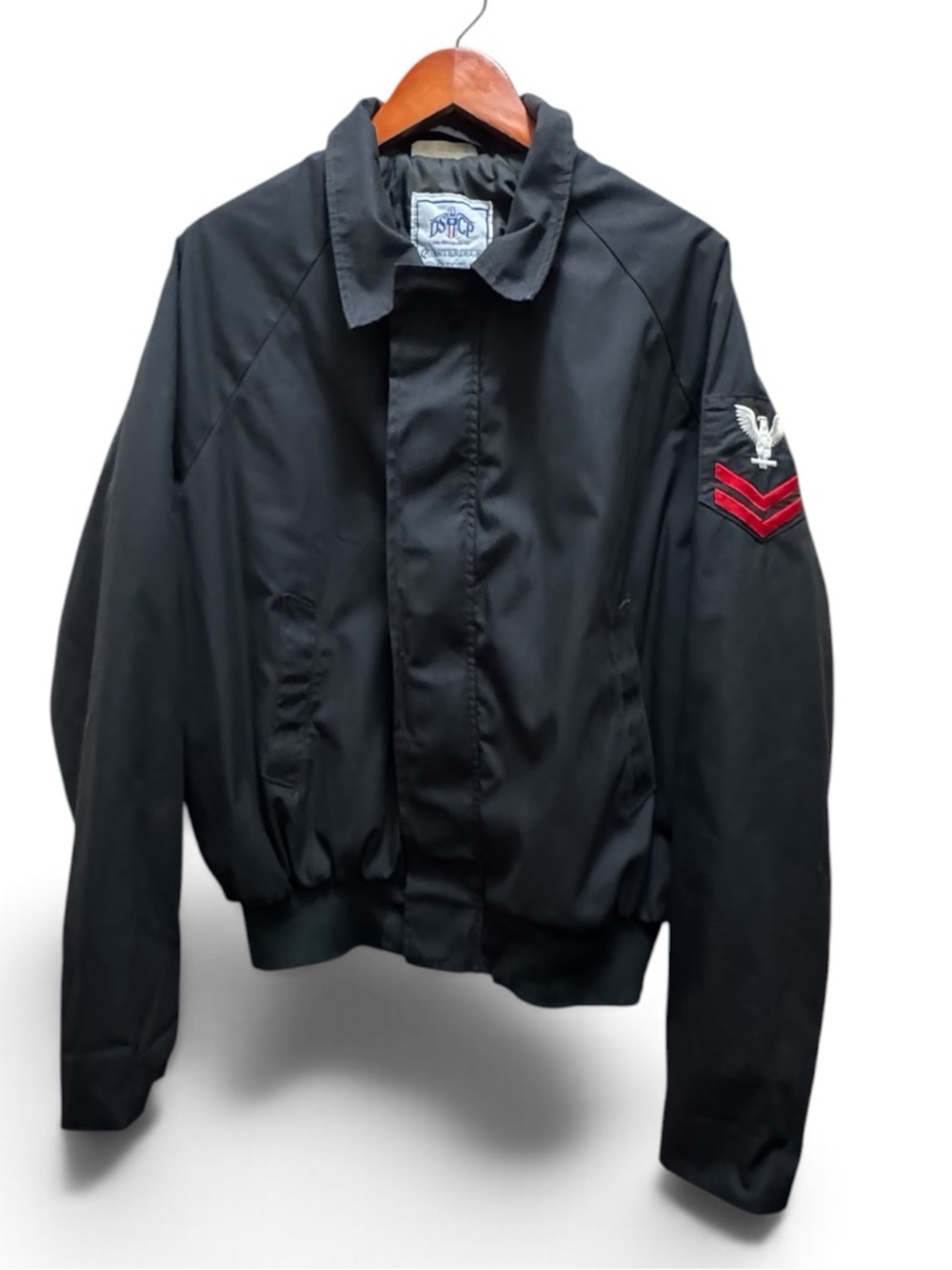 Vintage DSCP Quarterdeck Collection Black Utility Jacket — Unisex L/R